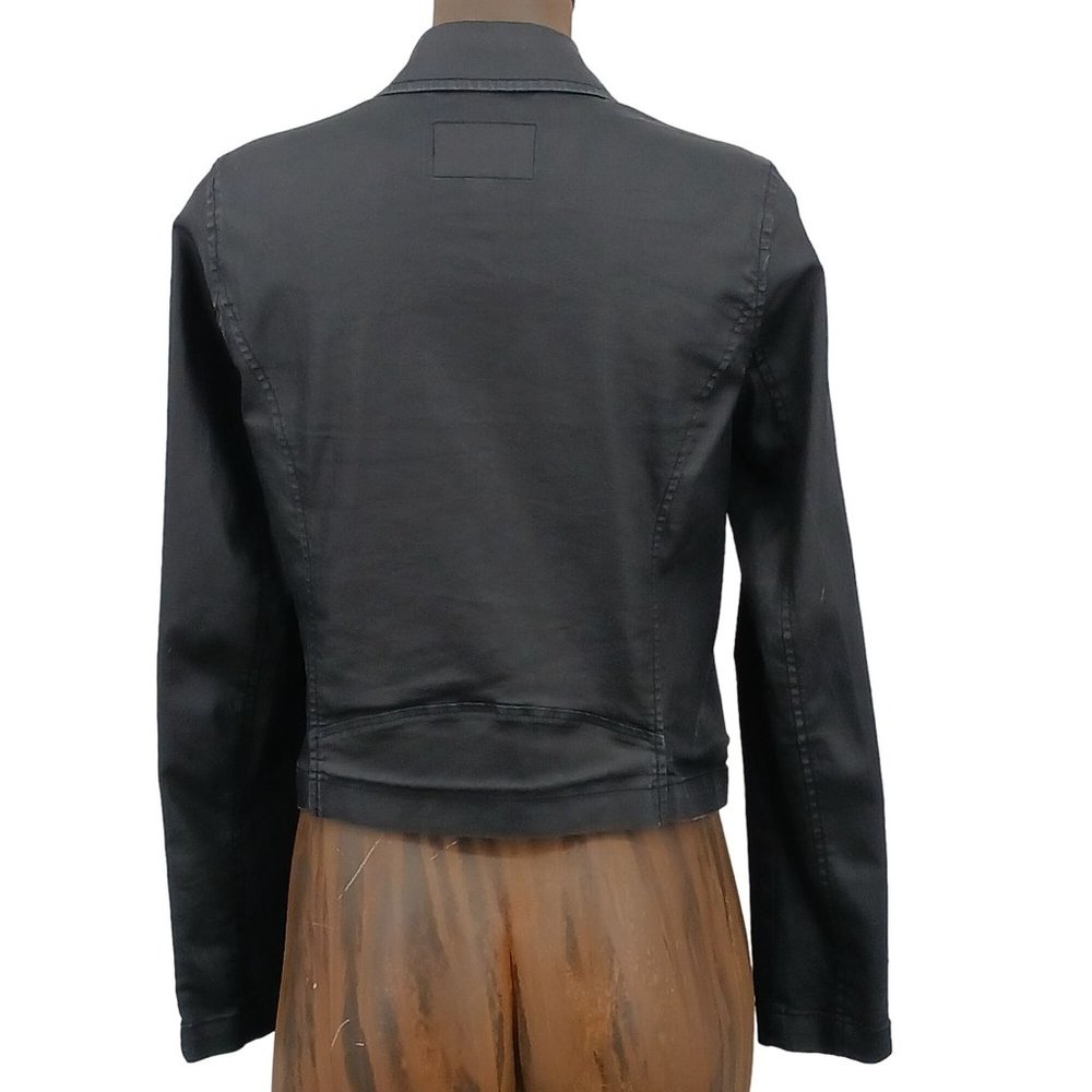 BANANA REPUBLIC LIGHTWEIGHTS BLACK JACKET SIZE MEDIUM - Picture 3 of 16